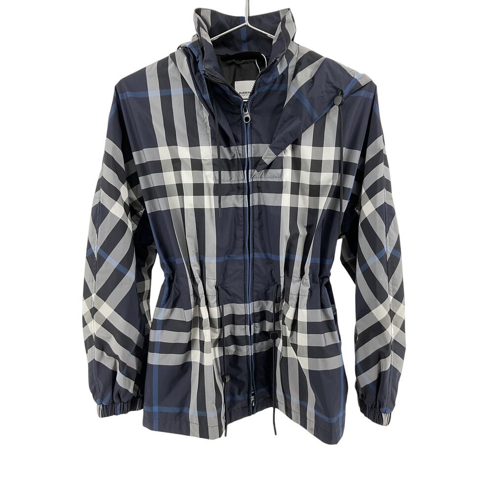 Burberry Checked Multicolor Lisby Windbreaker Siz… - image 2